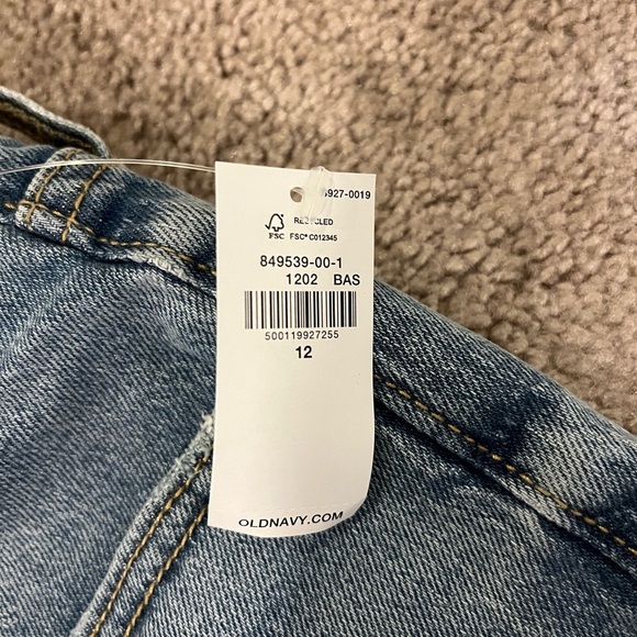 Old Navy Curvy High Waisted OG Straight Ankle Jeans - Picture 8 of 9